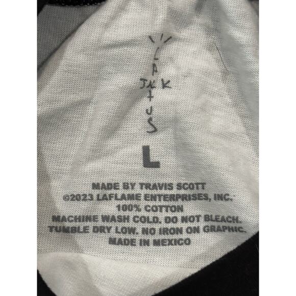 Travis Scott Cactus Jack 2023 Celebrity Softball Classic Tee Shirt *NEW - Picture 3 of 4